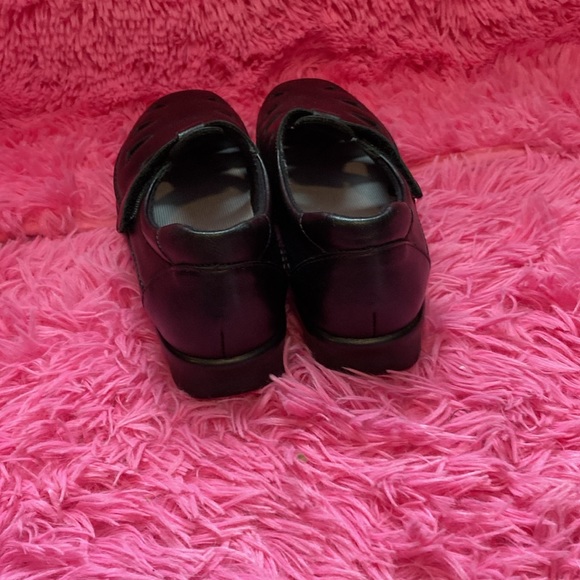 SAS Roamer black leather Velcro closure leather Mary Janes USA made size 8.5 - Picture 5 of 10